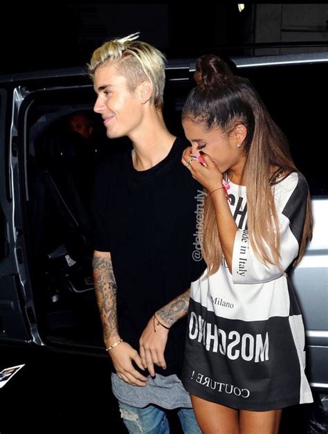 was justin bieber and ariana grande dating